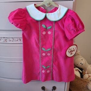 Funtasia Cherries Float Dress NWT 3T